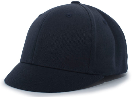 Pacific Headwear Wool Plate Umpire Flexfit Cap Pacific Headwear