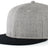 Pacific Headwear Wool Blend Heather Snapback Cap Pacific Headwear