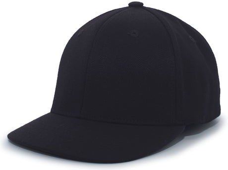 Pacific Headwear Wool Combo Umpire Flexfit Cap Pacific Headwear