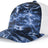 Pacific Headwear Elements Agua Camo Trucker Snapback Cap Pacific Headwear