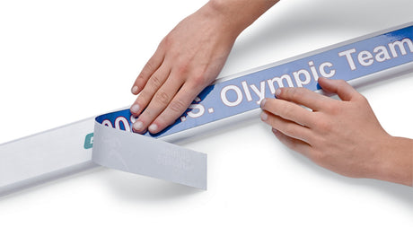 Gill Athletics Track & Field Custom Gateboard Labels