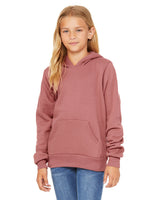 BELLA + CANVAS Youth Sponge Fleece Pullover Hoodie BC3719Y
