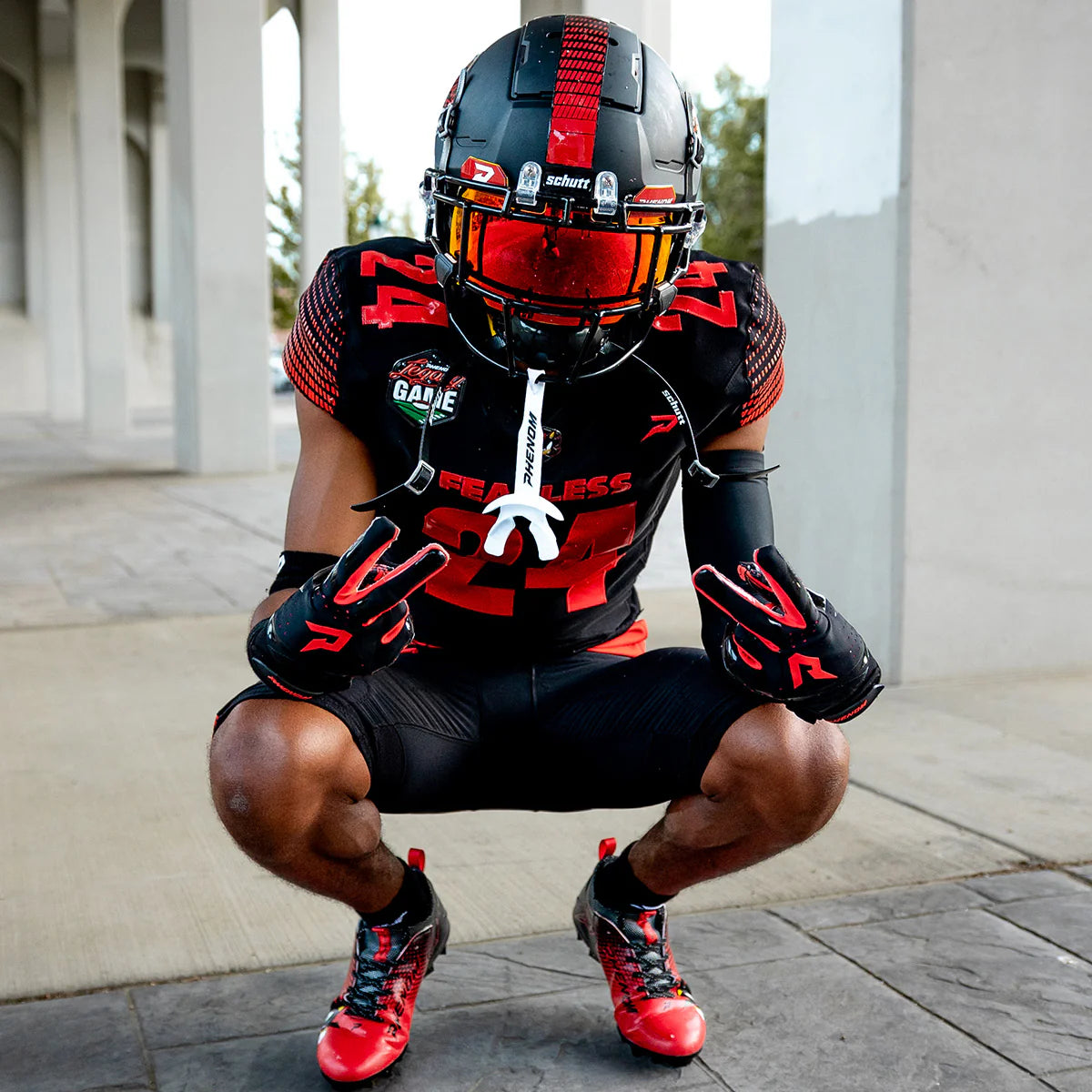 Phenom Elite Youth VPS5 Football Gloves-4