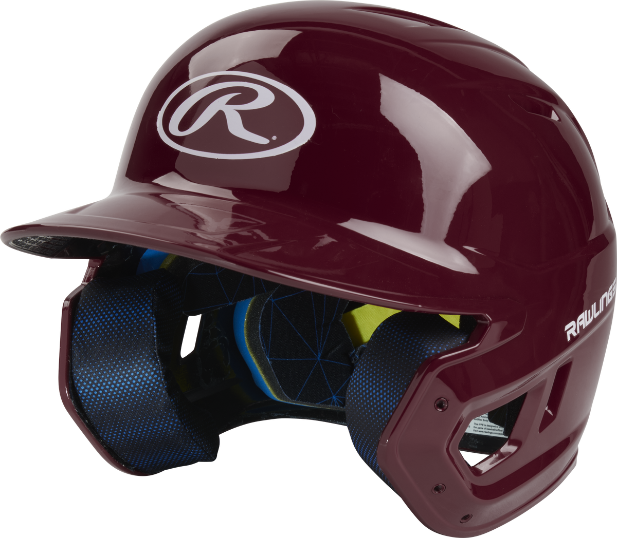 Rawlings Mach Gloss Baseball Batting Helmet-1