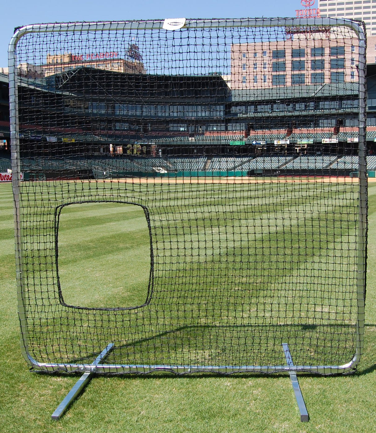 Trigon Sports Baseball ProCage Premium 1st Base/ Fungo Protective Screen 7ftx7ft