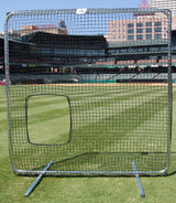 Trigon Sports Baseball ProCage Premium 1st Base/ Fungo Protective Screen 7ftx7ft