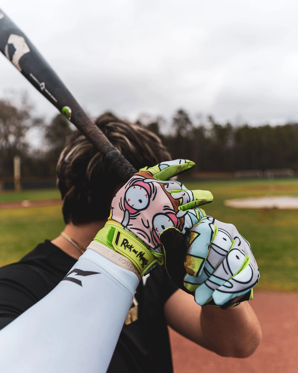 Phenom Elite Youth Quantum Orbit Batting Gloves-6