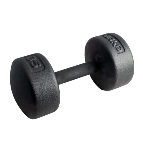York Barbell Legacy Solid Round Dumbbell-1