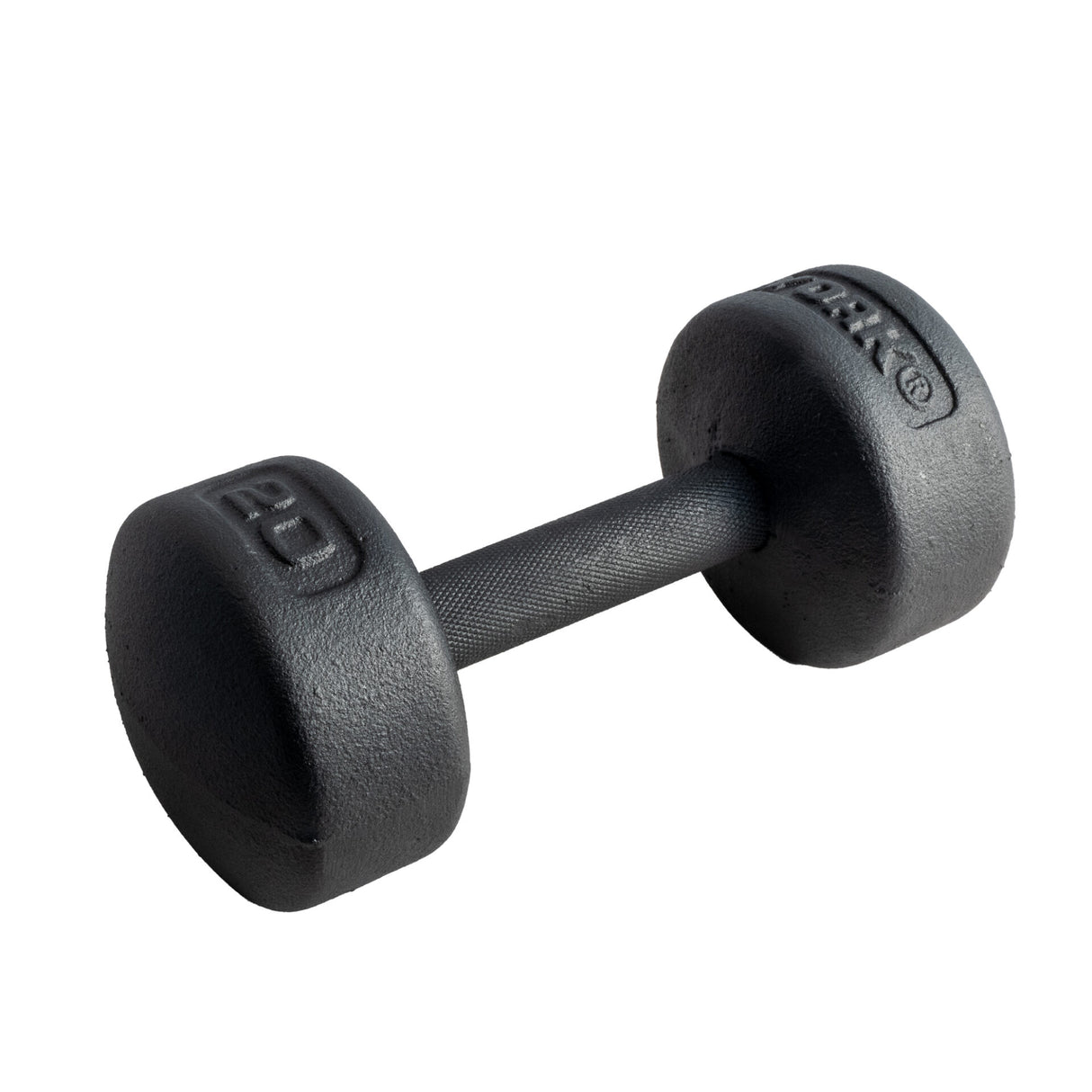 York Barbell Legacy Solid Round Dumbbell-1