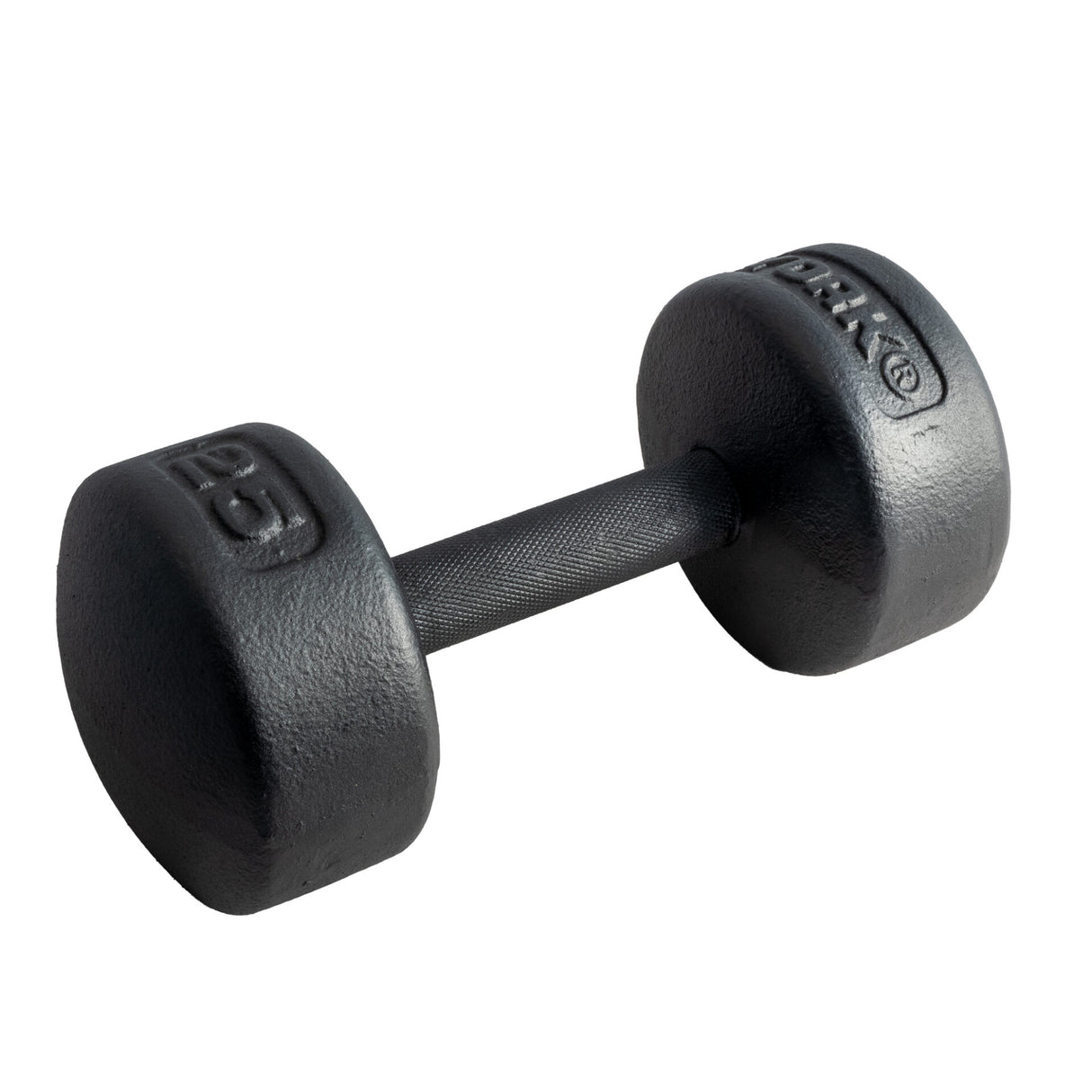 York Barbell Legacy Solid Round Dumbbell-1