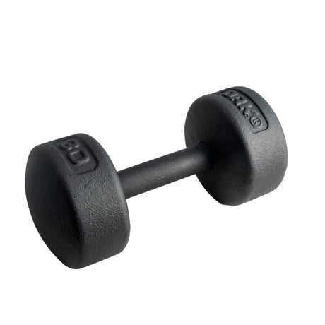 York Barbell Legacy Solid Round Dumbbell-1
