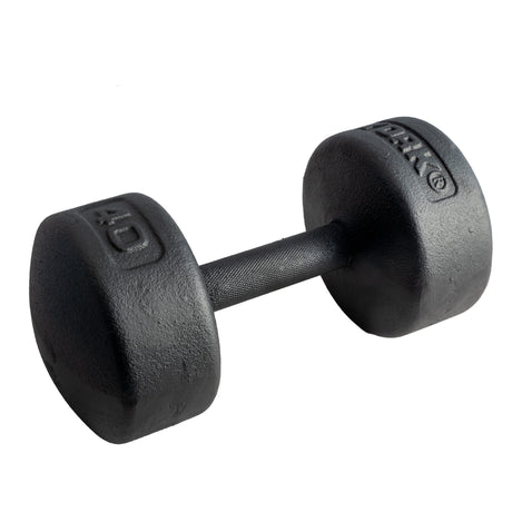 York Barbell Legacy Solid Round Dumbbell-1