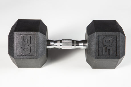 York Barbell PVC Hex Dumbbell – Chrome Ergo Handle-1