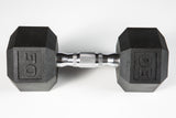 York Barbell PVC Hex Dumbbell – Chrome Ergo Handle-1