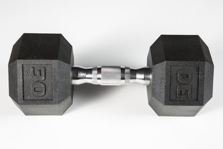 York Barbell PVC Hex Dumbbell – Chrome Ergo Handle-1