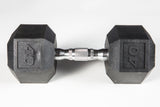 York Barbell PVC Hex Dumbbell – Chrome Ergo Handle-1
