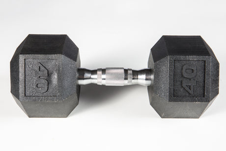 York Barbell PVC Hex Dumbbell – Chrome Ergo Handle-1