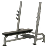 York Barbell STS Olympic Flat Bench w/ Gun Racks