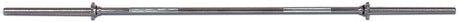 York Barbell Chrome Spin-Lock Weight Bar w/ Spin-Lock Collars-1