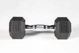York Barbell PVC Hex Dumbbell – Chrome Ergo Handle-1