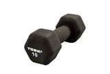 York Barbell Neoprene Hexagon Fitbell