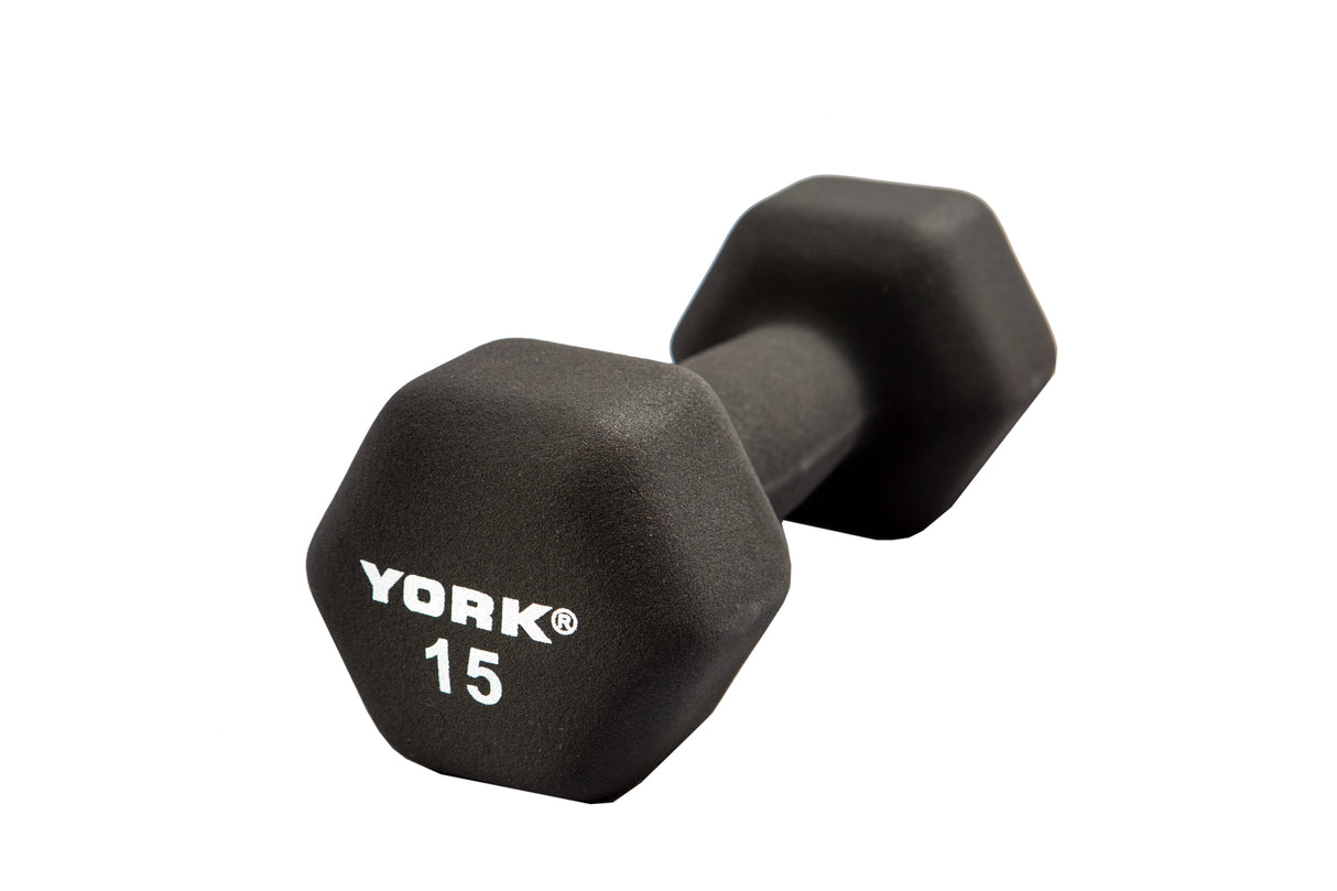 York Barbell Neoprene Hexagon Fitbell