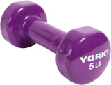 York Barbell Vinyl Fitbell (Multi-Color)