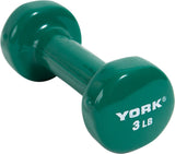 York Barbell Vinyl Fitbell (Multi-Color)