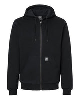 Berne Apparel Men's Heritage Grid Fleece-Lined Full-Zip Hooded Sweatshirt-1