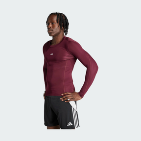 adidas Men's Techfit Long Sleeve T-Shirt-1