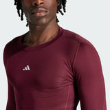adidas Men's Techfit Long Sleeve T-Shirt-4