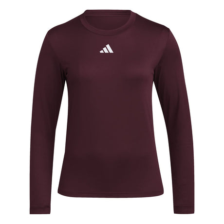 adidas Women's Long Sleeve Pregame T-Shirt-1