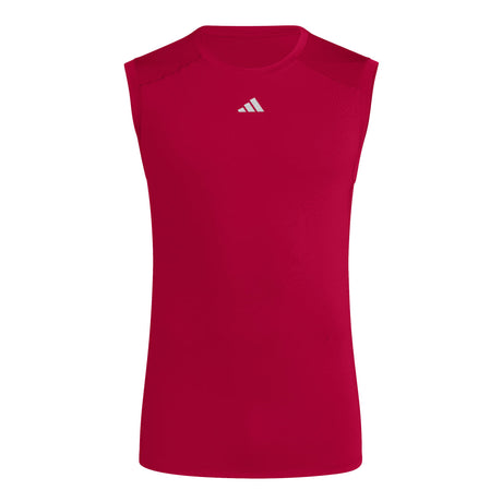 adidas Men's Techfit Compression Sleeveless T-Shirt-1