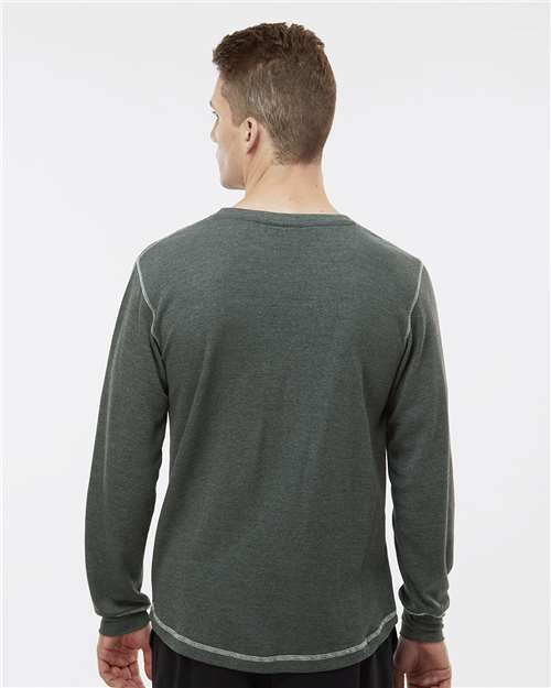 J. America Men's Vintage Thermal Long Sleeve T-Shirt-5