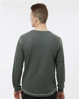 J. America Men's Vintage Thermal Long Sleeve T-Shirt-5