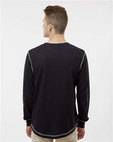 J. America Men's Vintage Thermal Long Sleeve T-Shirt-5