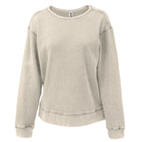 Pennant Women's Mini Waffle Crew