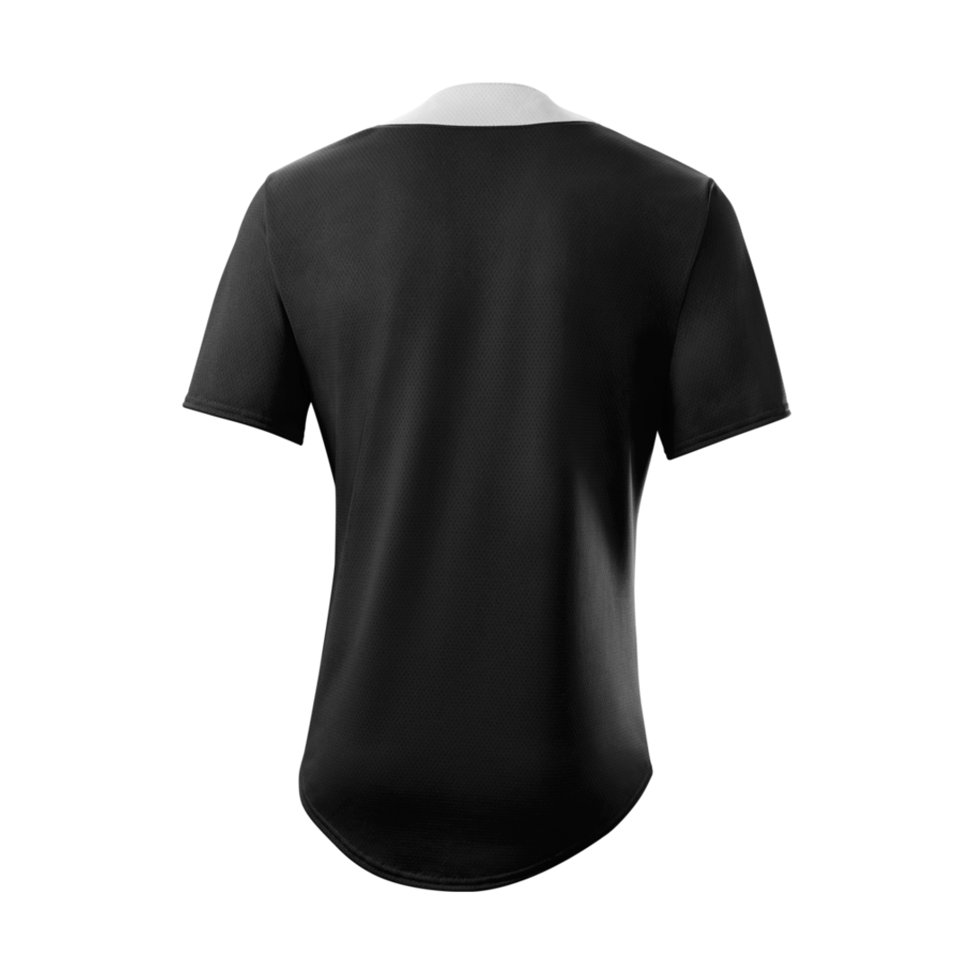 Wilson Men's E203 Two-button Baseball Jersey-1