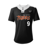 Wilson Men's E203 Two-button Baseball Jersey-3