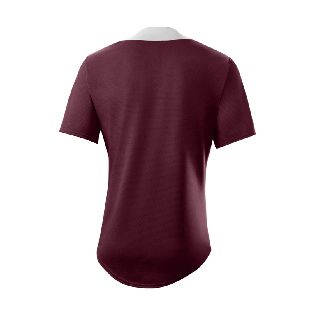 Wilson Men's E203 Two-button Baseball Jersey-1