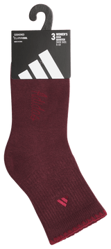 adidas Women's Cushioned Sport Luxe 3-Pack High Quarter Sock-6