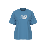 New Balance Women's Sport Jersey Relaxed Logo T-Shirt