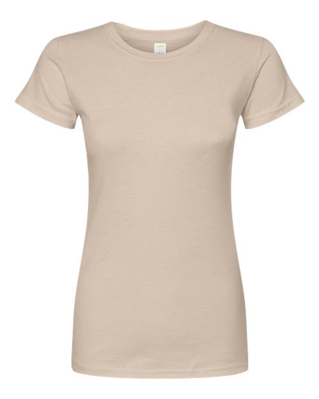 Tultex Women's Fine Jersey Slim Fit T-Shirt-1
