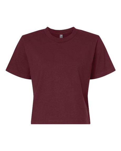 Next Level Apparel Women's   Heavyweight Boxy Tee-1