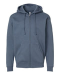 Independent Trading Co. Men's Heavyweight Full-Zip Hooded Sweatshirt-1