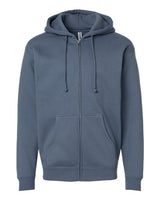 Independent Trading Co. Men's Heavyweight Full-Zip Hooded Sweatshirt-1