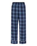 Boxercraft Youth Wide Cuff Flannel Pants-1