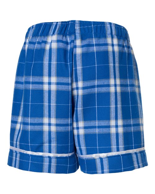 Boxercraft Youth Flannel Shorts-2