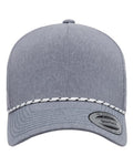 YP Classics Five-Panel Perforated Rope Cap-1