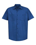 Red Kap Men's Industrial Short Sleeve Work Shirt-1